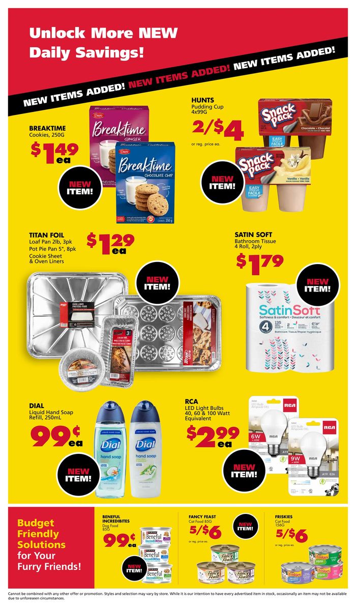 The Bargain Shop catalogue in Winnipeg | Everyday Savings | 2024-09-09 - 2024-09-23