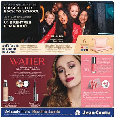 Pharmacy & Beauty offers in Riverside-Albert | Discounts and promotions in Jean Coutu | 2024-09-12 - 2024-09-25