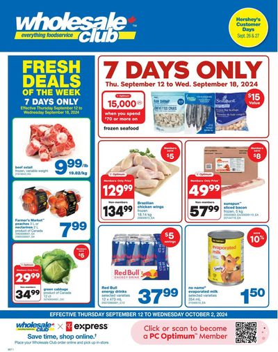 Wholesale Club catalogue in Trois-Rivières | Save now with our deals | 2024-09-12 - 2024-10-02