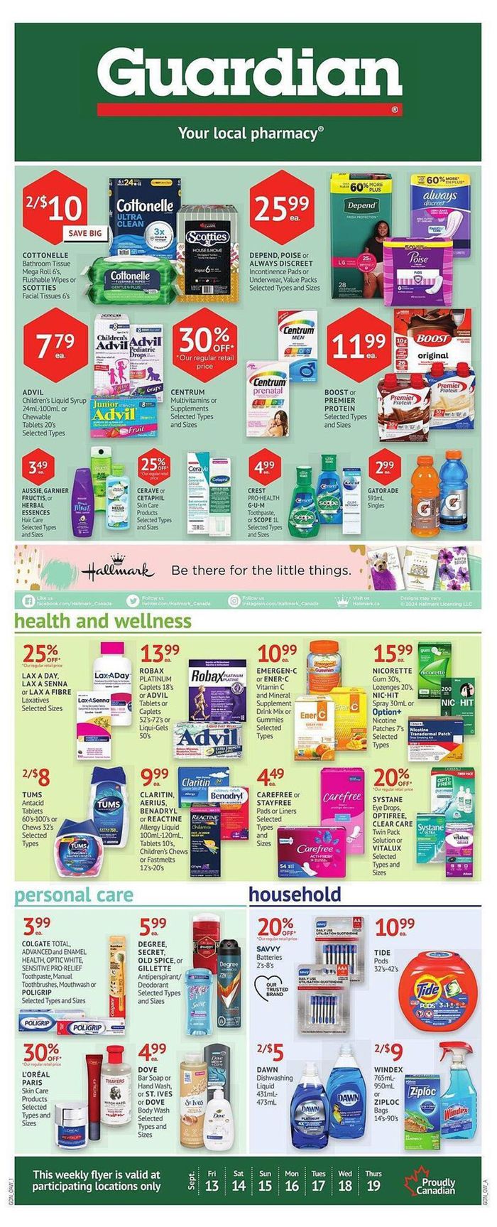 Guardian Pharmacy catalogue in Peterborough | Guardian Pharmacy weekly flyer | 2024-09-13 - 2024-09-19