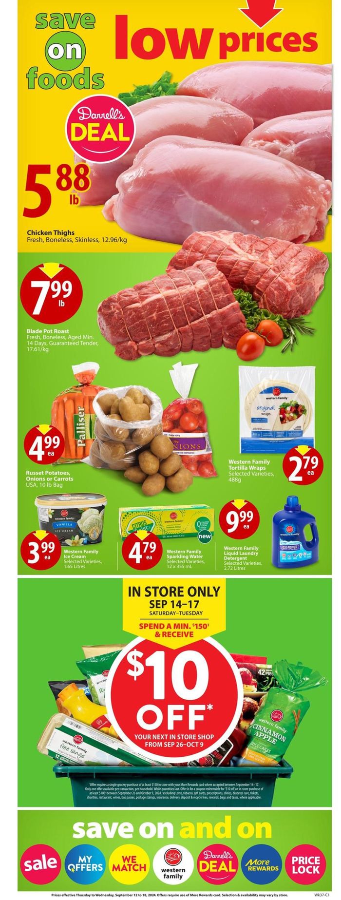 Save on Foods catalogue in Kindersley | Low Prices | 2024-09-12 - 2024-09-18