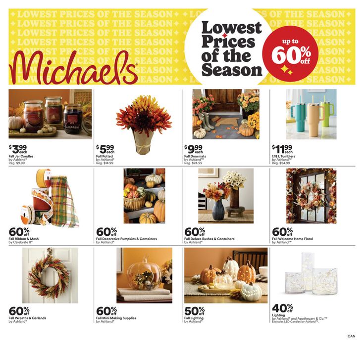 Michaels catalogue in Vancouver | 9/13 Weekly Ad Canada | 2024-09-13 - 2024-09-22