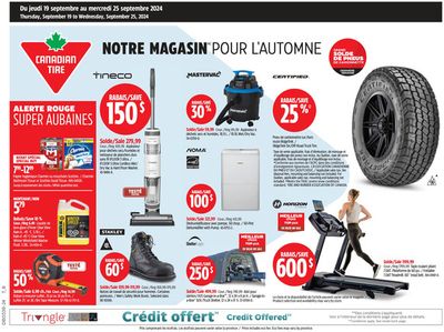 Canadian Tire catalogue in Dollard-des-Ormeaux | Save now with our deals | 2024-09-19 - 2024-09-25