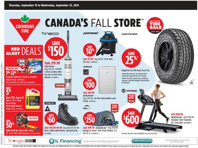 Canadian Tire catalogue in Edmonton | Attractive special offers for everyone | 2024-09-19 - 2024-09-25