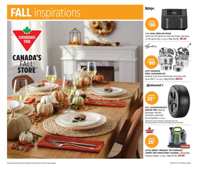 Canadian Tire catalogue in Edmonton | Exclusive deals and bargains | 2024-09-19 - 2024-10-09