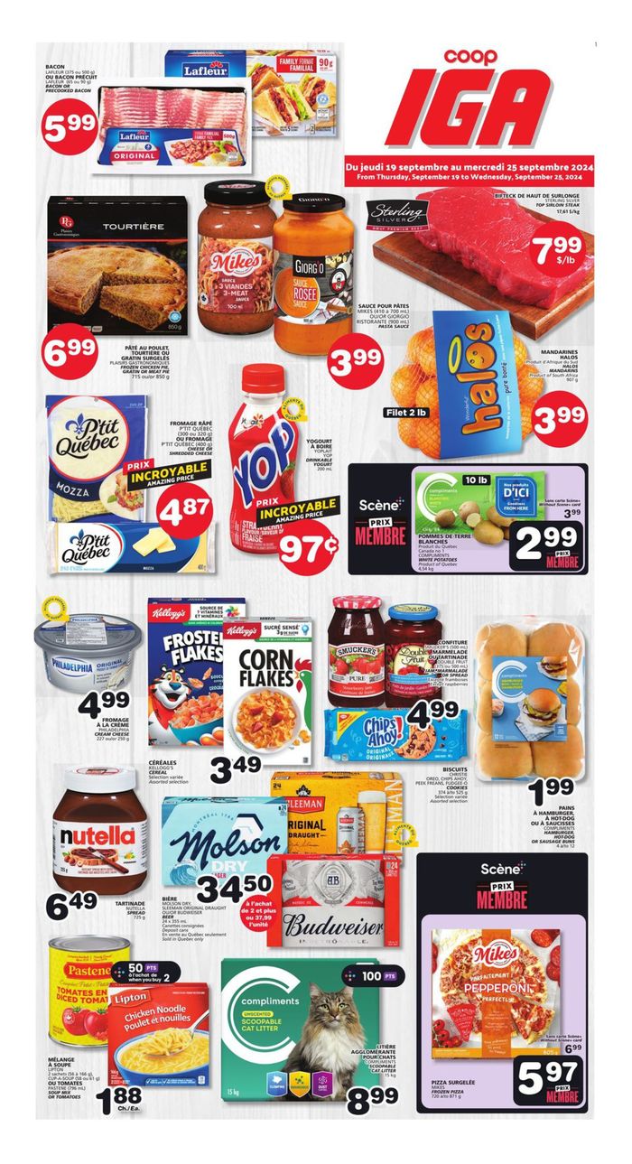 IGA Extra catalogue in Mont-Tremblant | Our best deals for you | 2024-09-19 - 2024-09-25