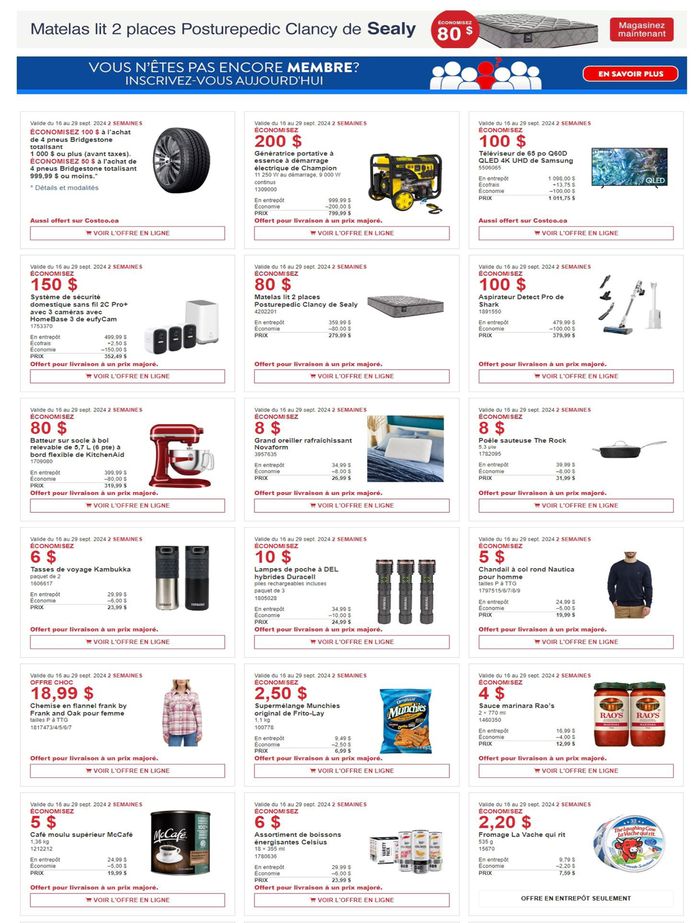 Costco catalogue in Oshawa | Current deals and offers | 2024-09-17 - 2024-09-29