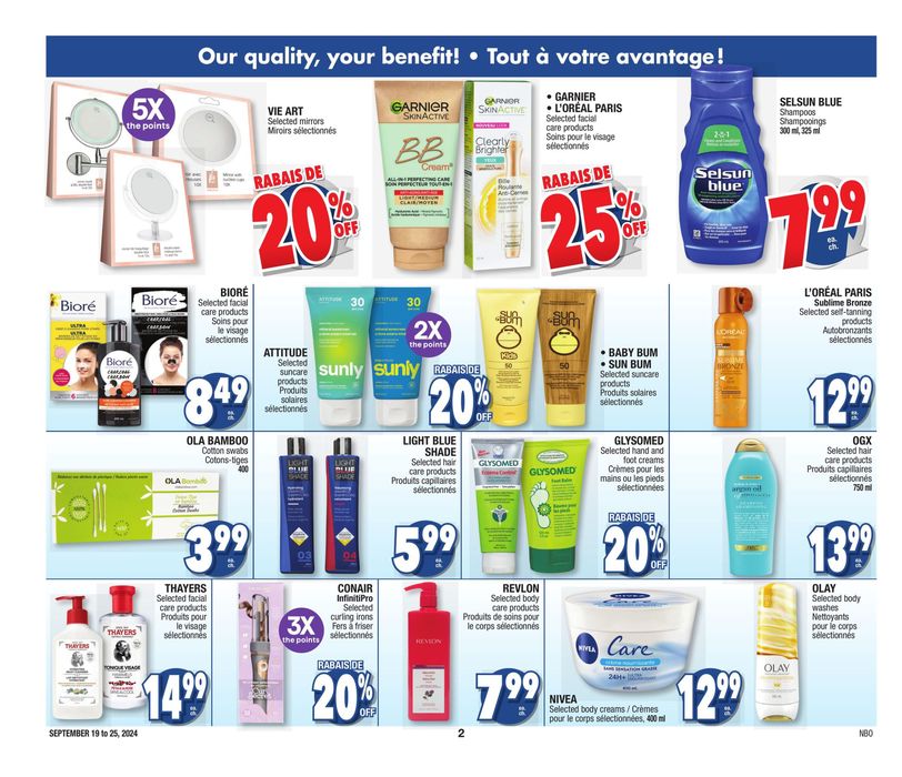 Jean Coutu catalogue in Montreal | Top offers for all bargain hunters | 2024-09-19 - 2024-09-25