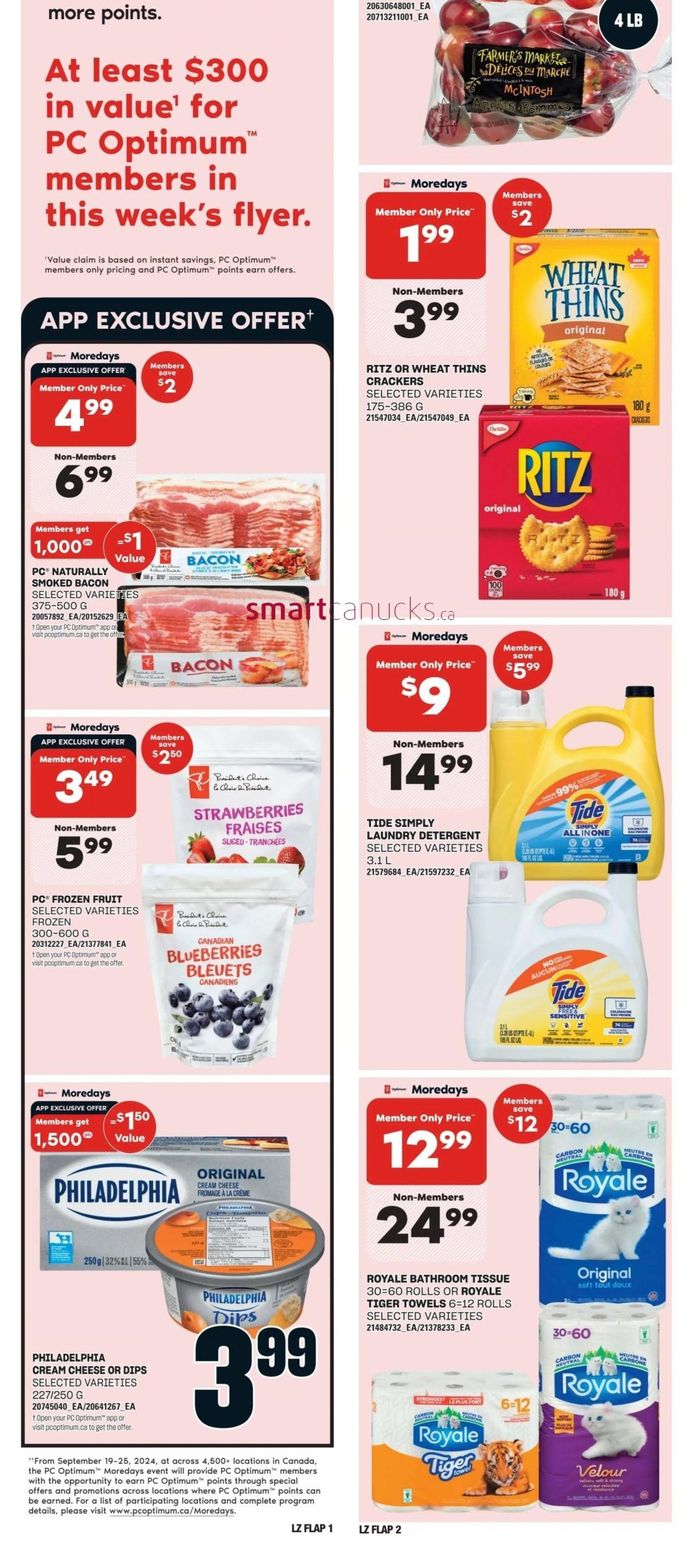 Zehrs Markets catalogue in Windsor (Ontario) | Zehrs Markets weeky flyer | 2024-09-19 - 2024-09-25