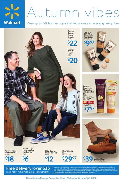 Walmart catalogue in Ottawa | Attractive special offers for everyone | 2024-09-18 - 2024-10-02