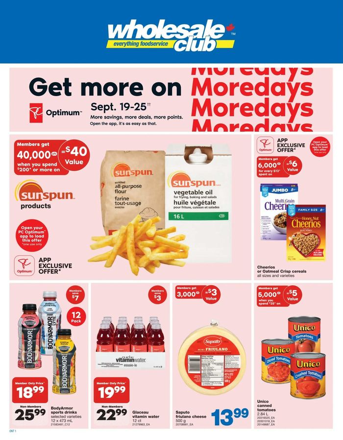 Wholesale Club catalogue in Sherbrooke QC | Offers for bargain hunters | 2024-09-19 - 2024-09-25