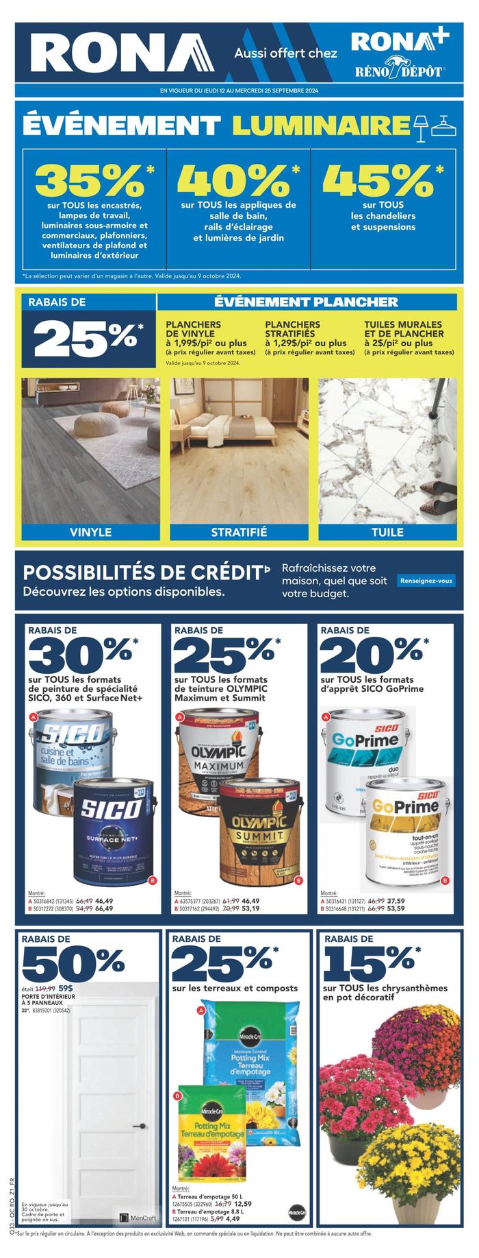 RONA catalogue in Saint-Charles-Borromée | Discover attractive offers | 2024-09-19 - 2024-09-25