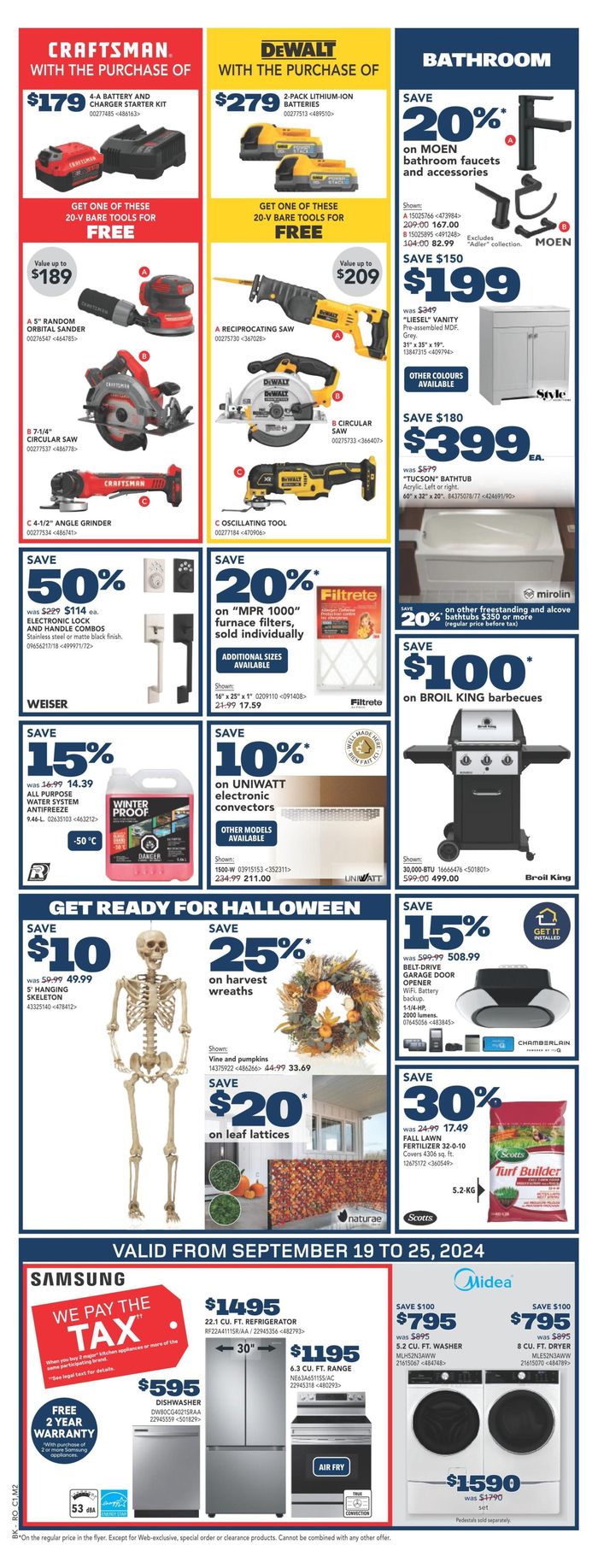 RONA catalogue in Kitchener | Great offer for bargain hunters | 2024-09-19 - 2024-09-25