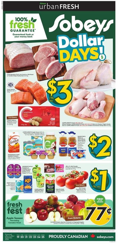 Sobeys catalogue in Calgary | Great discounts on selected products | 2024-09-19 - 2024-09-25