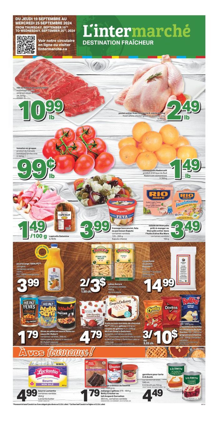 L'Intermarché catalogue in Mount Royal | Our best offers for you | 2024-09-19 - 2024-09-25