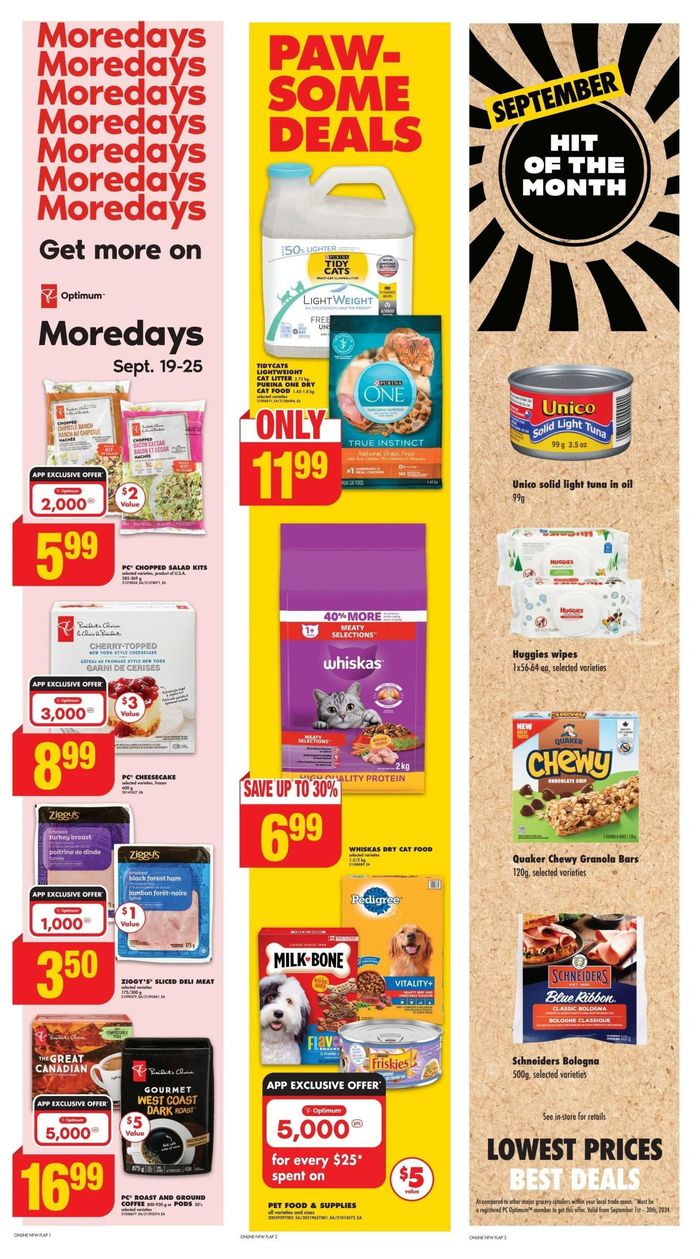 No Frills catalogue in Lorette | Great offer for bargain hunters | 2024-09-19 - 2024-09-25