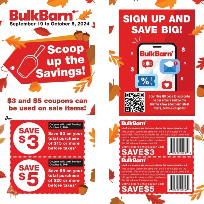 Bulk Barn catalogue in Bradford West Gwillimbury | Bulk Barn Weekly ad | 2024-09-19 - 2024-10-06