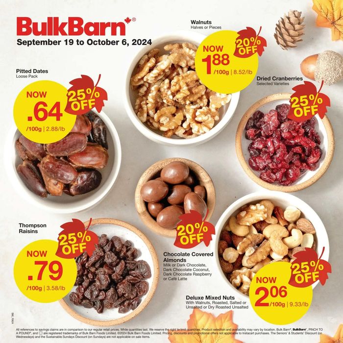 Bulk Barn catalogue in Halifax | Bulk Barn Weekly ad | 2024-09-19 - 2024-10-06