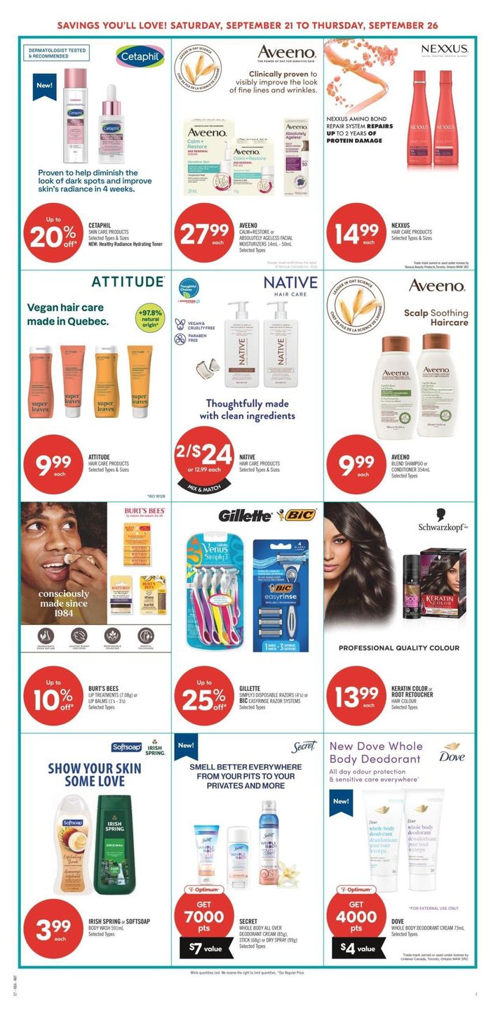 Shoppers Drug Mart catalogue in Halifax | Attractive special offers for everyone | 2024-09-21 - 2024-09-26