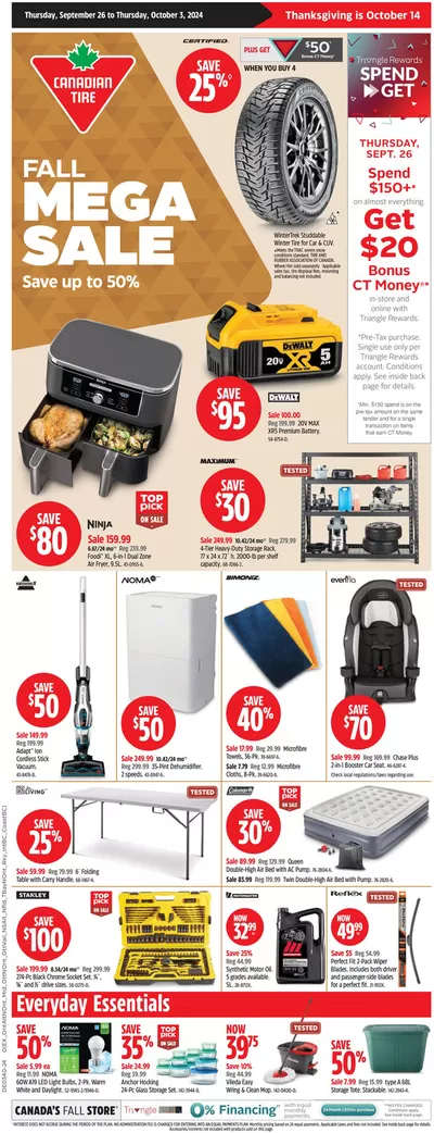 Canadian Tire catalogue in Marathon | Our best deals for you | 2024-09-26 - 2024-10-03