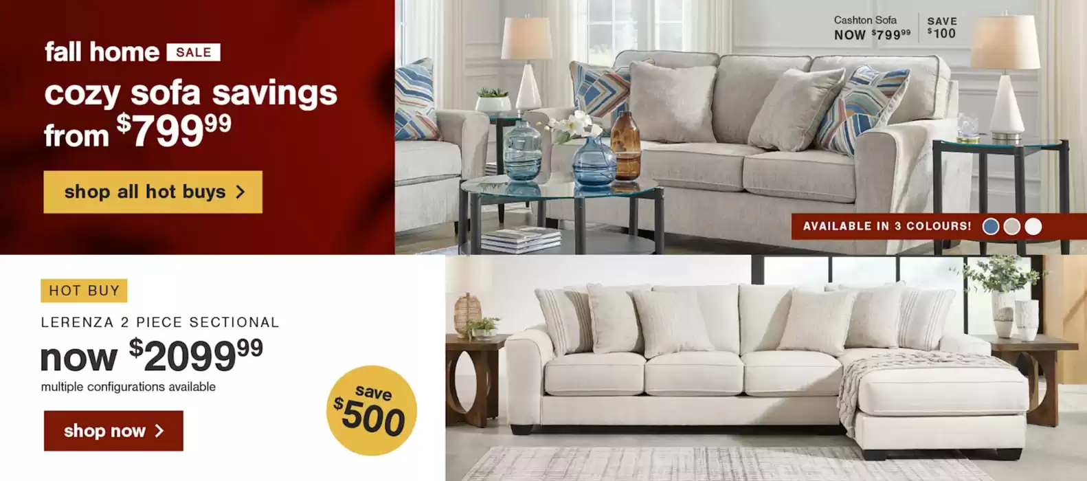 Ashley Furniture catalogue in Edmonton | Current deals and offers | 2024-09-24 - 2024-10-08