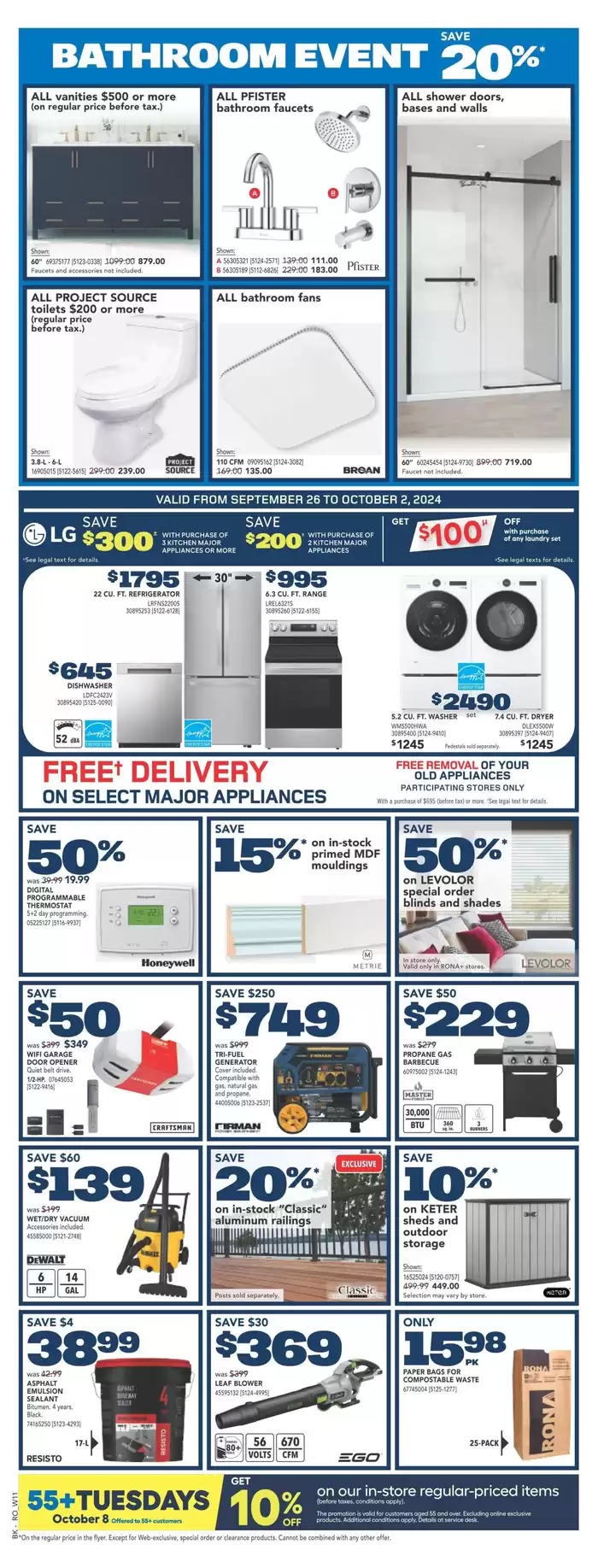 RONA catalogue in Calgary | Our best offers for you | 2024-09-26 - 2024-10-02