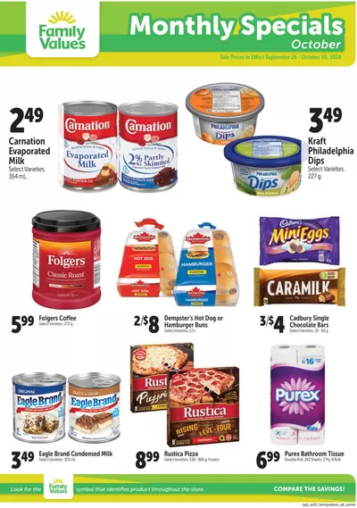 Grocery offers in Schreiber | Family Foods monthly flyer in Family Foods | 2024-09-26 - 2024-10-10