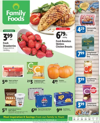 Family Foods catalogue in Ashern MB | Current bargains and offers | 2024-09-26 - 2024-10-10