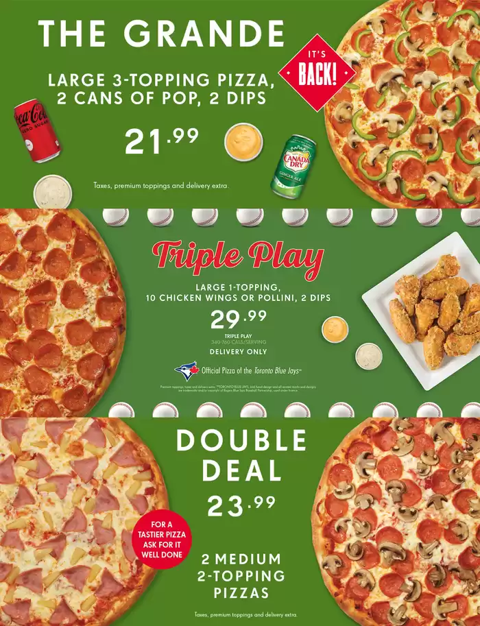 Pizza Nova catalogue in Toronto | Current deals and offers | 2024-09-26 - 2024-10-10