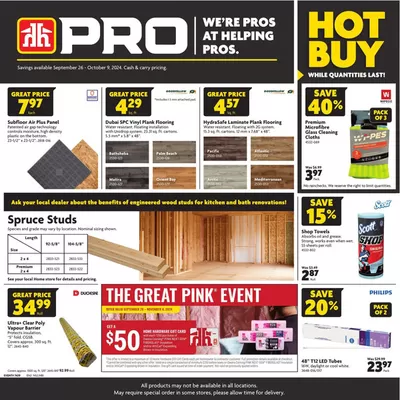 Home Hardware catalogue in Schreiber | Home Hardware weekly flyer | 2024-09-26 - 2024-10-09