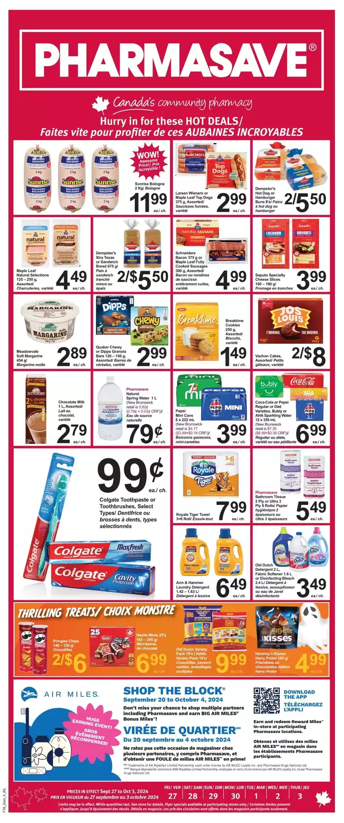 Pharmasave catalogue in Vancouver | Pharmasave weekly flyer | 2024-09-27 - 2024-10-03