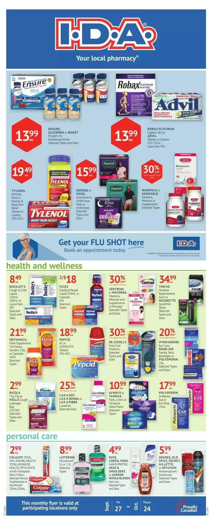 IDA Pharmacy catalogue in Marathon | Current deals and offers | 2024-09-27 - 2024-10-24