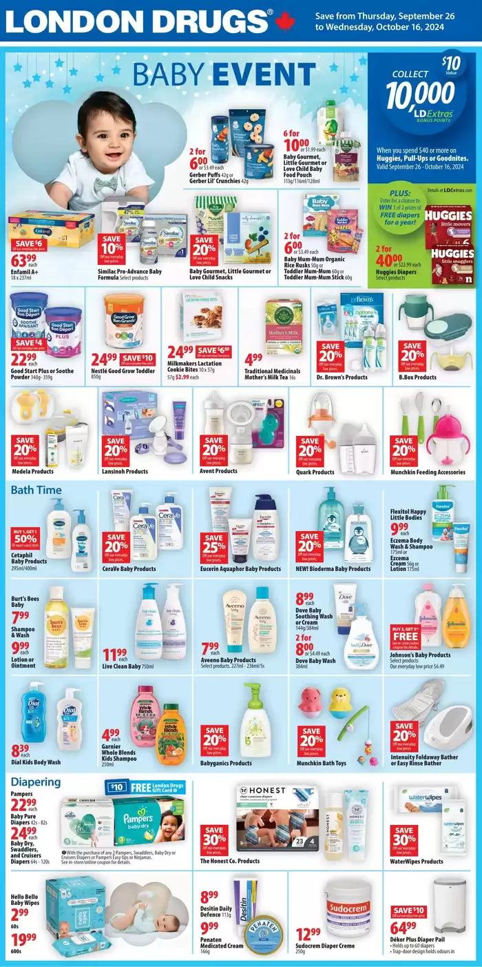 London Drugs catalogue in Surrey | Weekly Deals | 2024-09-26 - 2024-10-16