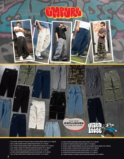 Clothing, Shoes & Accessories offers in Kelowna | Fall Catalogue 2024 in Zumiez | 2024-10-01 - 2024-10-31