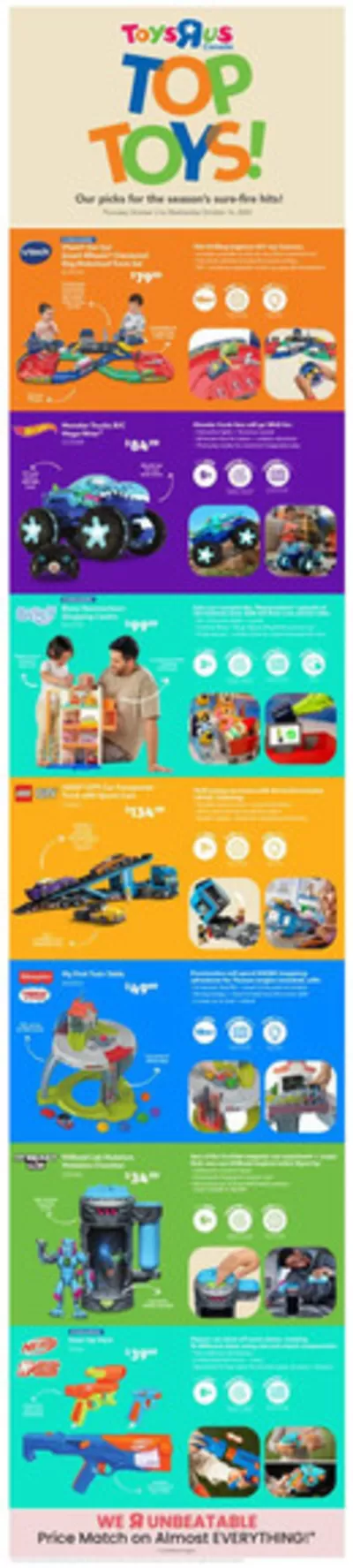 Toys R us catalogue in Vaughan | Flyer | 2024-10-03 - 2024-10-16