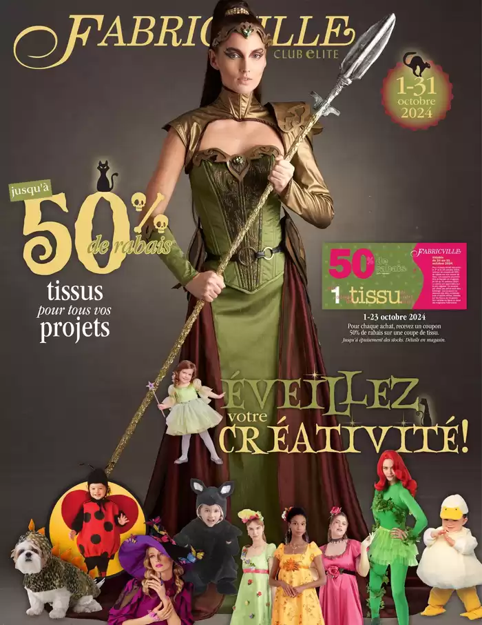 Fabricville catalogue in Montreal | Spark Your Creativity! | 2024-10-02 - 2024-10-31