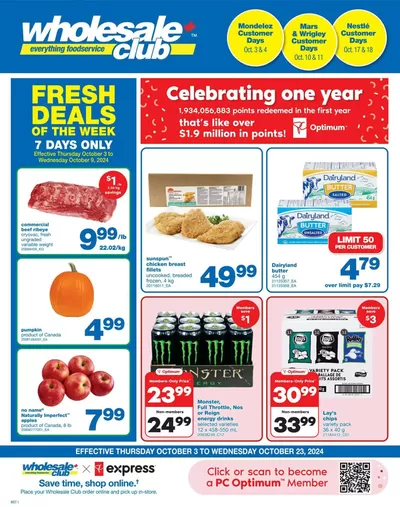 Wholesale Club catalogue in Hamilton | Save now with our deals | 2024-10-03 - 2024-10-23