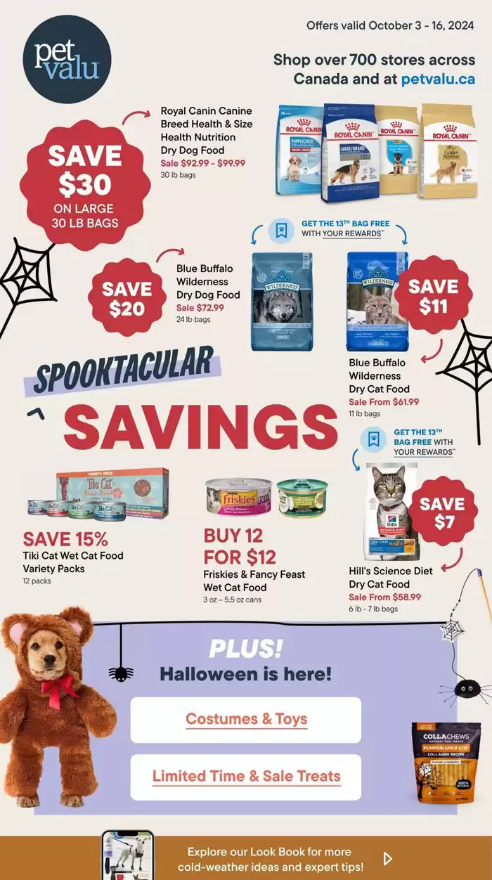 Petvalu catalogue in Sydney | Spooktachlar Savings  | 2024-10-03 - 2024-10-16