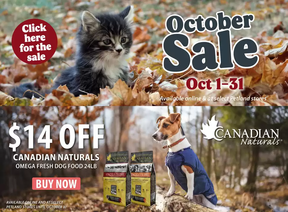 Petland catalogue | Current deals and offers | 2024-10-03 - 2024-10-31