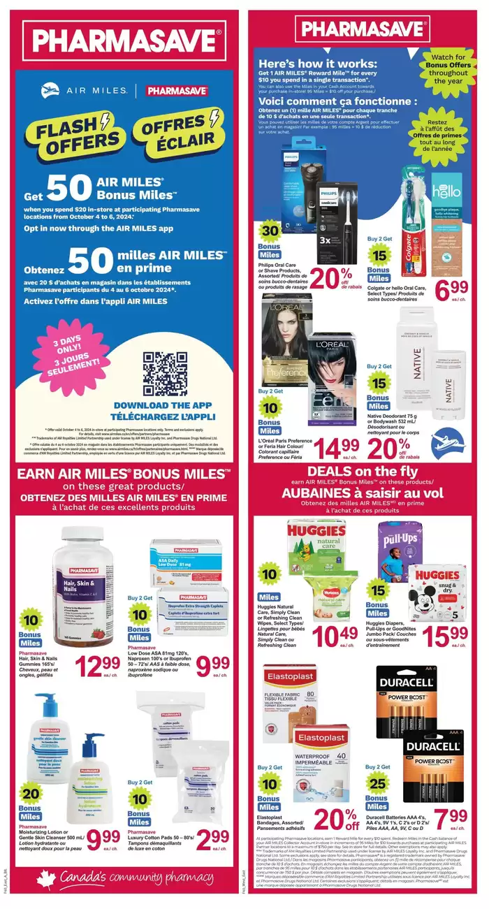 Pharmasave catalogue in Kentville | Pharmasave weekly flyer | 2024-10-04 - 2024-10-10