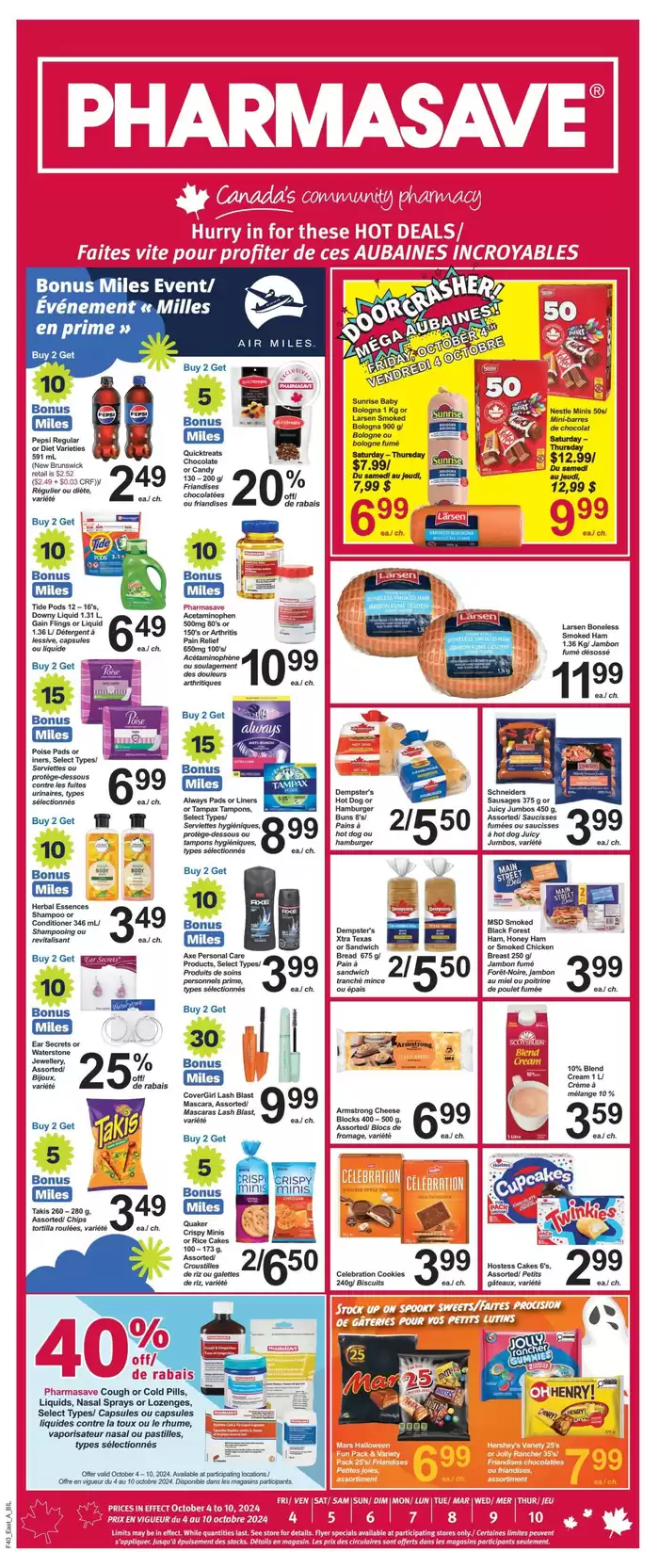 Pharmasave catalogue in Vancouver | Pharmasave weekly flyer | 2024-10-04 - 2024-10-10