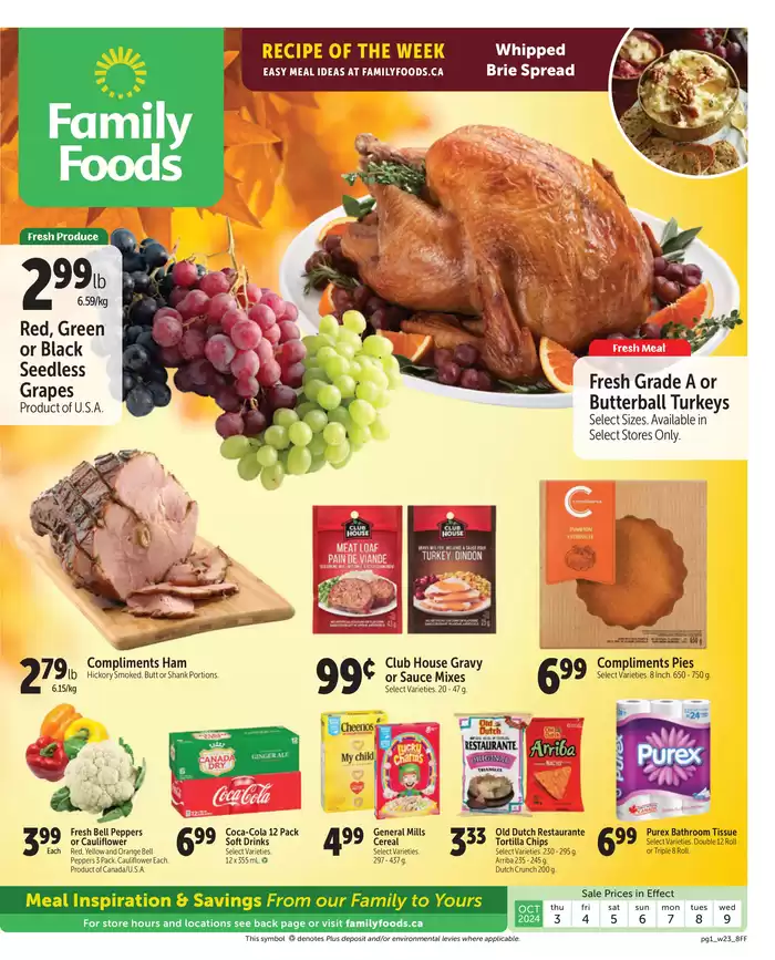 Family Foods catalogue in Ashern MB | Exclusive deals for our customers | 2024-10-03 - 2024-10-17