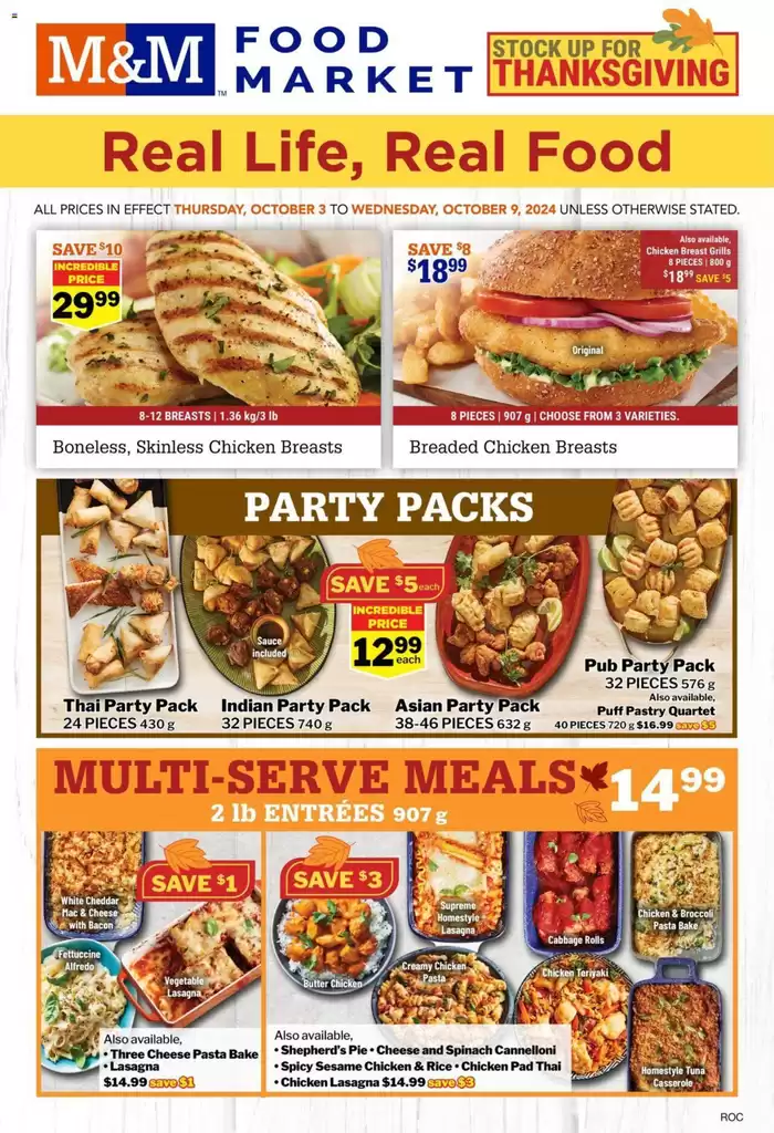 M&M Meat Shops catalogue in Edmonton | M&M Meat Shops weekly flyer | 2024-10-03 - 2024-10-09