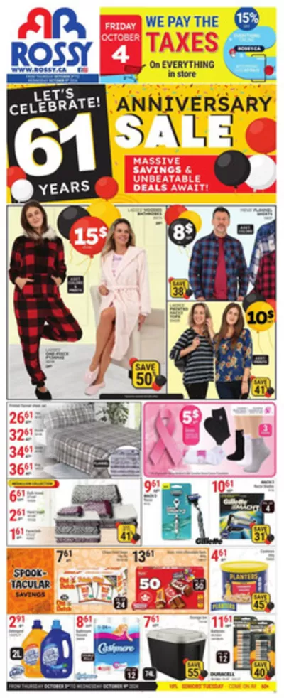 Clothing, Shoes & Accessories offers in Wolfville | Weekly Ad in Rossy | 2024-10-03 - 2024-10-09