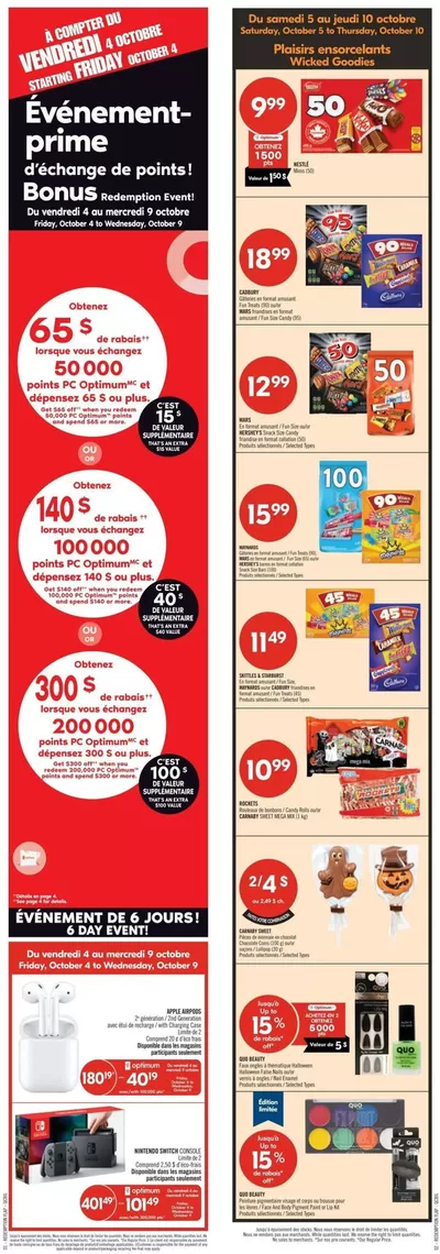 Shoppers Drug Mart catalogue in Ottawa | Shoppers Drug Mart Weekly ad | 2024-10-05 - 2024-10-10