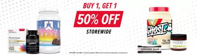 Pharmacy & Beauty offers in Edmonton | Buy 1 Get 1 50% Off in GNC | 2024-10-09 - 2024-10-23