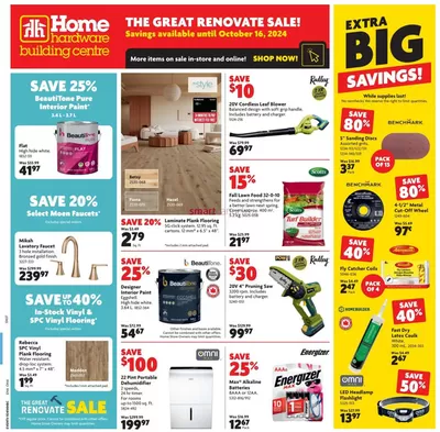 Home Hardware catalogue in VALEMOUNT | Home Hardware weekly flyer | 2024-10-10 - 2024-10-16