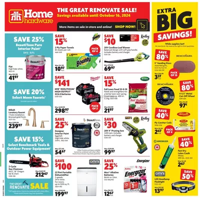 Home Hardware catalogue in VALEMOUNT | Our best bargains | 2024-10-10 - 2024-10-16