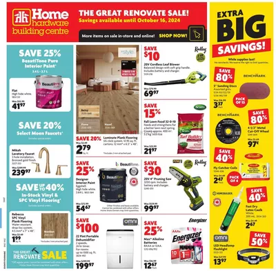 Home Hardware catalogue in Grande Cache | Discover attractive offers | 2024-10-10 - 2024-10-16