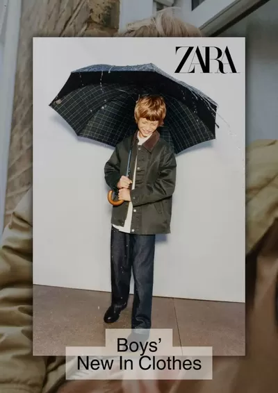 ZARA catalogue | Boys New In Clothes | 2024-10-10 - 2024-10-31